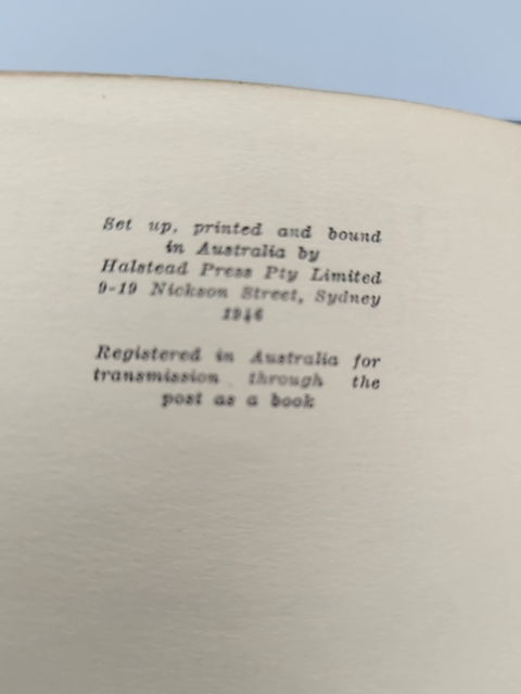 These Small Glories by Jon Clearly (Hardcover, 1946) 1st Edition, Australian Lit by Jon Clearly