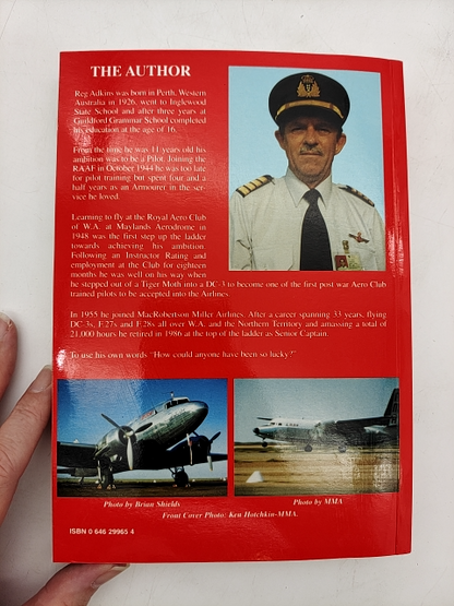 I Flew For MMA: An Airline Pilot's Life by RC Adkins (Paperback, 1998) Signed by Reginald Charles Adkins