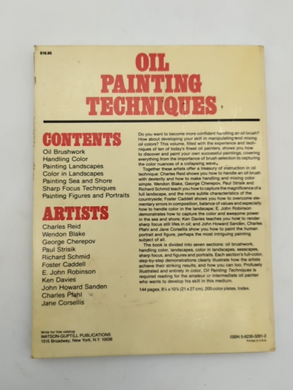 Oil Painting Techniques: Learn How To Master Oil Painting Working Techniques by David Lewis