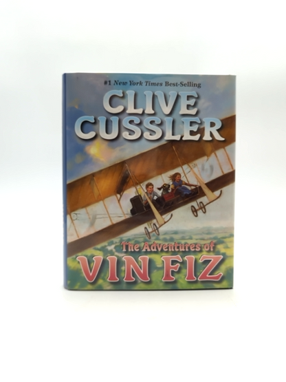 The Adventures Of Vin Fiz by Clive Cussler (Hardcover, 2006) 1st Edition Signed by Clive Cussler