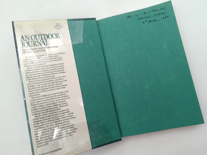 An Outdoor Journal: Adventures And Reflections by Jimmy Carter, Autobiography by Jimmy Carter