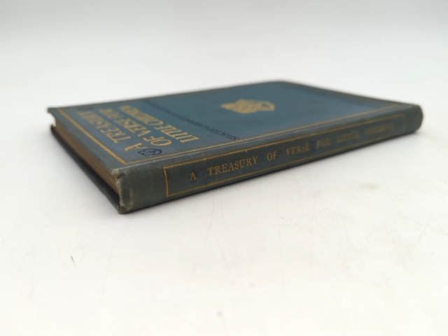 Treasury Of Verse For Little Children by M G Edgar (Cloth, 1908) Children's by M G Edgar