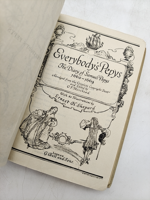 Everybody's Pepys by O F Morshead (Hardcover, 1948) Biography & Autobiography by O F Morshead