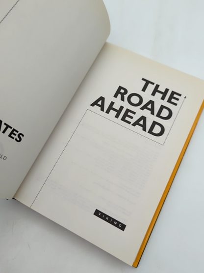 The Road Ahead by Bill Gates (Hardcover, 1995) 1st Edition Biography, Microsoft by Bill Gates