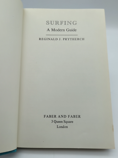 Surfing: A Modern Guide by Reginald J. Prytherch, Surfing Book by Reginald J. Prytherch