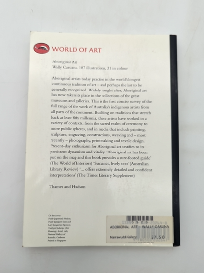 Aboriginal Art by Wally Caruana (Paperback, 1993) Art History by Wally Caruana