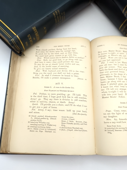 The Works Of William Shakespeare 1893 Complete 9 Vol Set Aldis Wright Macmillan by William Shakespeare
