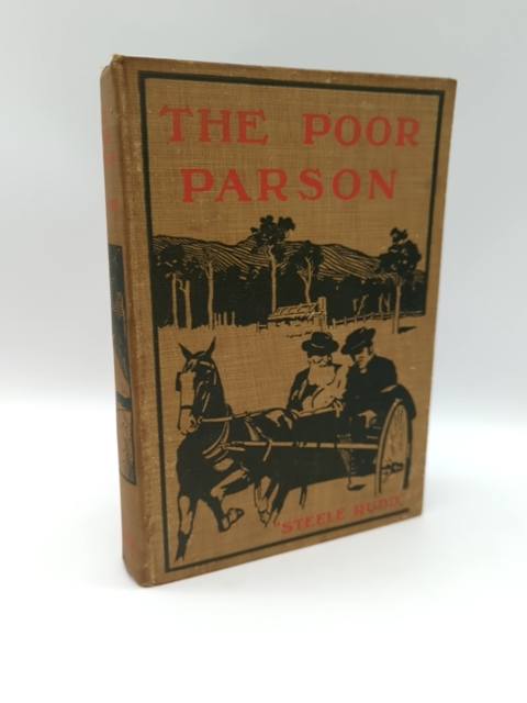 The Poor Parson by Steele Rudd (Hardcover, 1907) 1st Edition, Australian Humor by Steele Rudd