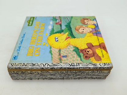 Golden Books Hardcover Bundle x8: Puppy Love, Big Bird's Red Book, The Four S… by Golden Books