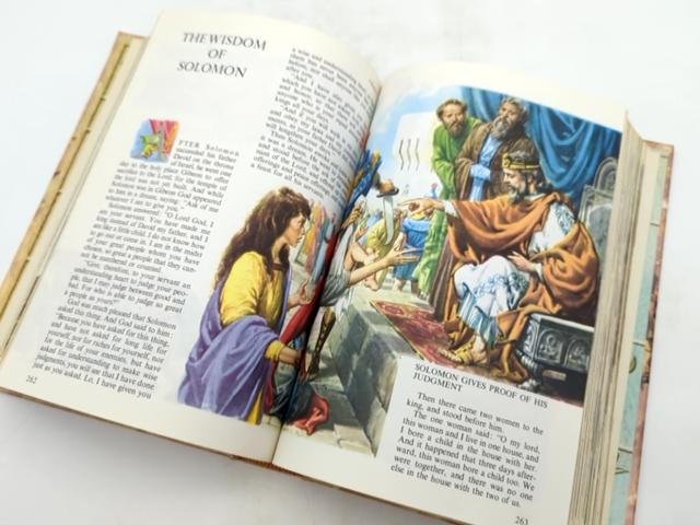 The Children's Bible: Old & New Testament, Illustrated Hardcover, Christian by Joseph A. Et Al Grispino