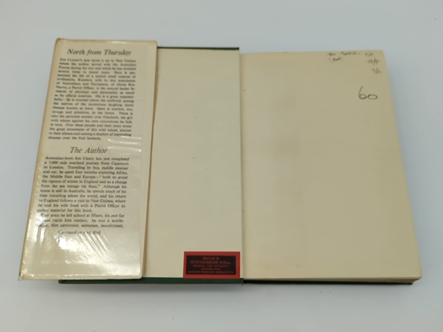 North from Thursday by Jon Cleary (Hardcover, 1960) 1st Edition Aust. Fiction by Jon Cleary