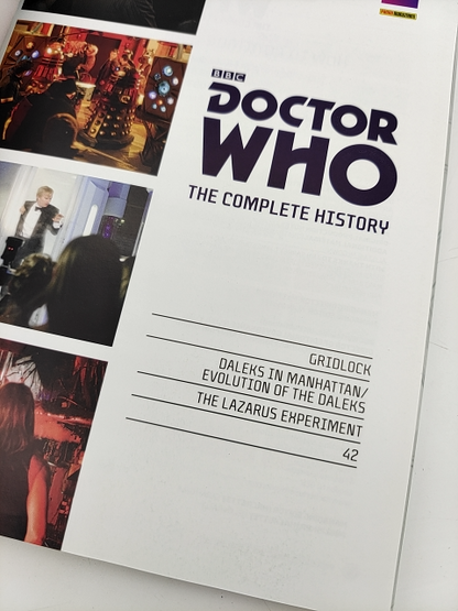 Doctor Who: The Complete History by Josh Ainsworth (Hardcover, 2015) by Josh Ainsworth