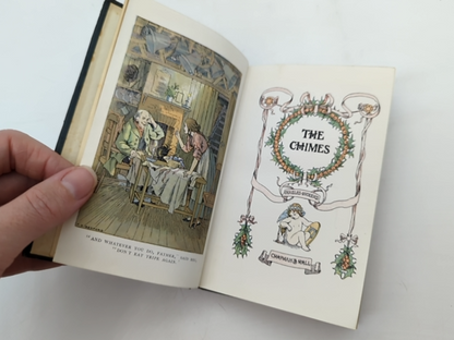 The Chimes by Charles Dickens (Leather, 1906) Literature & Fiction by Charles Dickens