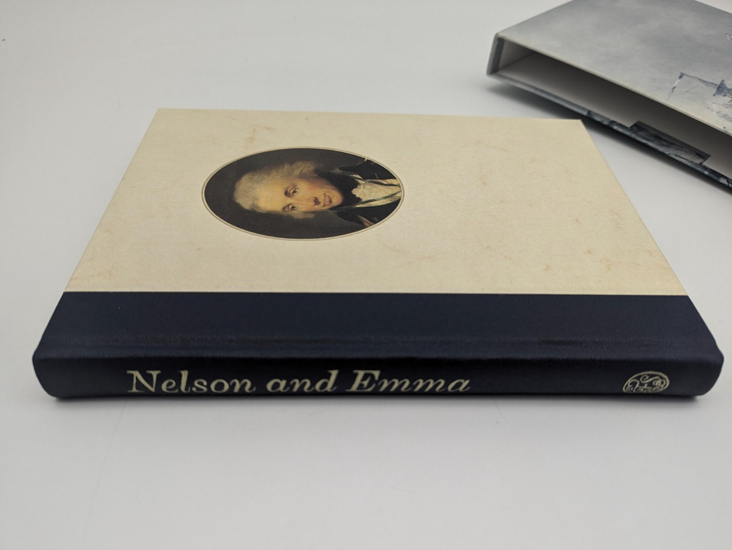FOLIO SOCIETY NELSON AND EMMA edited by Roger Hudson illustrated incl. maps by Roger Hudson