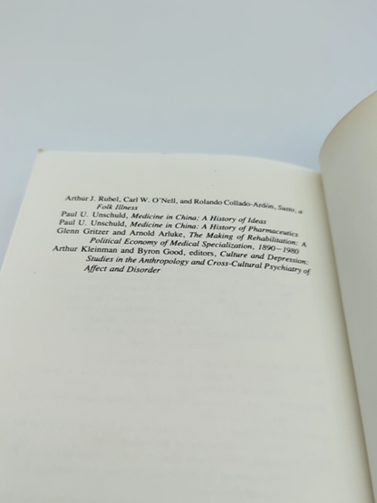 Culture And Depression Studies In The Anthropology And Cross-cultural Psychiatry by Byron J. Good