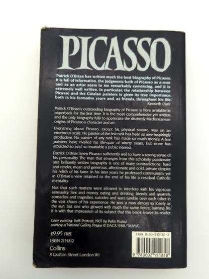 Pablo Ruiz Picasso: Biography by Patrick O'Brian (Paperback, 1989) Art History by Patrick O'Brian