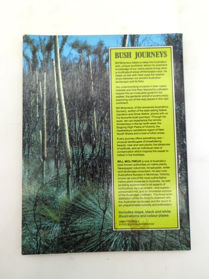 Bush Journeys by Bill Molyneux (Paperback, 1985) 1st Edition Australian History by Bill Molyneux