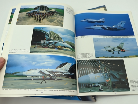 4x RAF books and magazines incl. RAF Gate Guards by Jim Simpson, Airforce by Various Authors