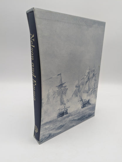 FOLIO SOCIETY NELSON AND EMMA edited by Roger Hudson illustrated incl. maps by Roger Hudson