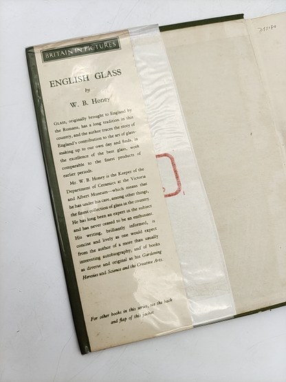 English Glass by W B Honey (Hardcover, 1946) by W B Honey