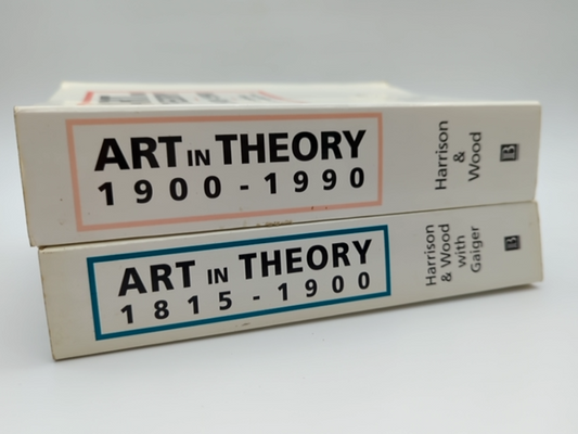 2x Art In Theory Books 1815-1900-1990 by Paul Wood & Charles Harrison by Paul Wood Charles Harrison