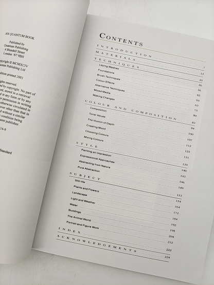 The Complete Watercolour Artist by Sally Harpe (Hardcover, 2001) by Sally Harper