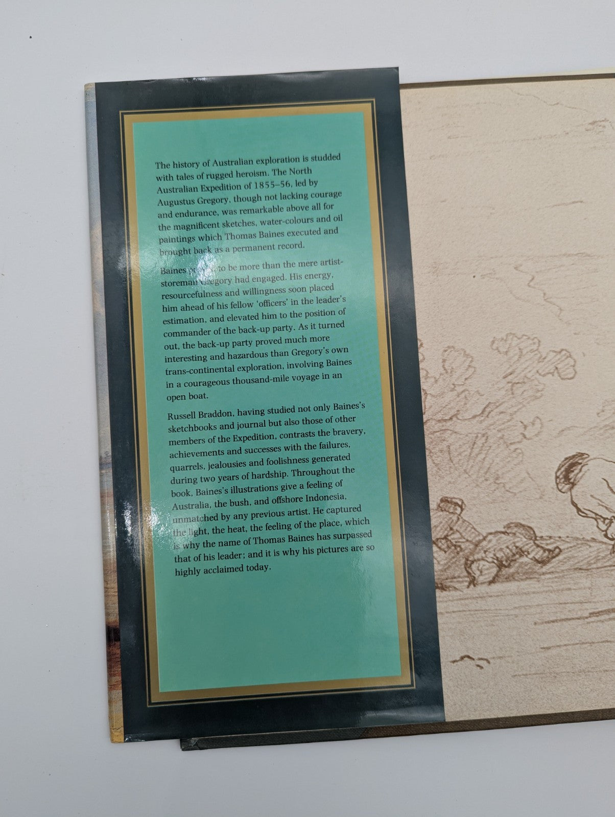 Thomas Baines And The North Australian Expedition by Russell Braddon by Russell Braddon