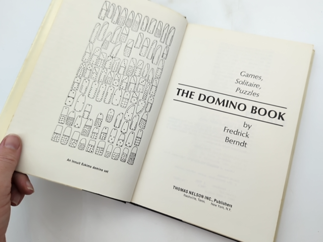 The Domino Book Games, Solitaire, Puzzles by Fredrick Berndt, Board Games by Fredrick Berndt