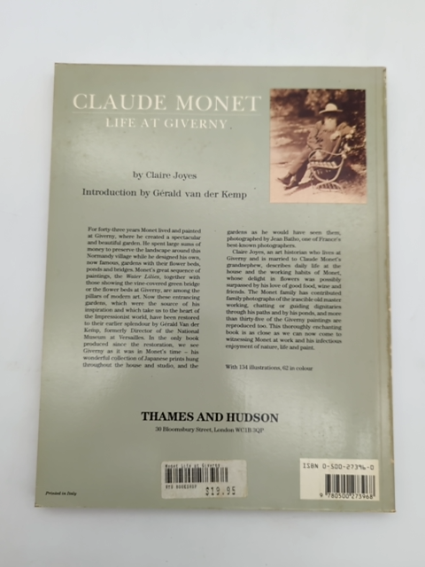 Claude Monet Life At Giverny by Claire Joyes, Art History by Claire Joyes