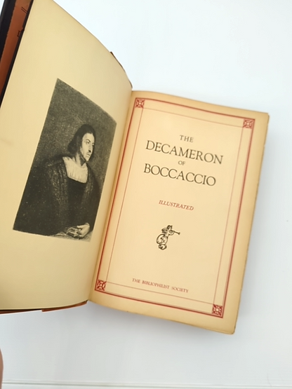 The Decameron Of Boccaccio by Unknown Author (Hardcover, 1930) by Unknown Author