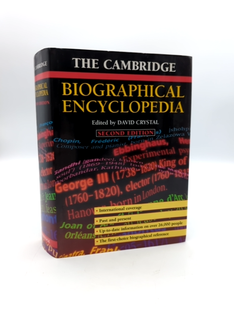 The Cambridge Biographical Encyclopedia by David Crystal (Hardcover, 1998) by David Crystal