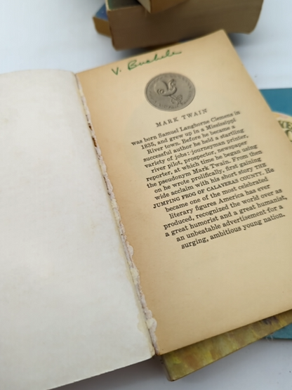 7x Mark Twain Classic American Literature: Adventures of Tom Sawyer Pudd'nhead… by Mark Twain