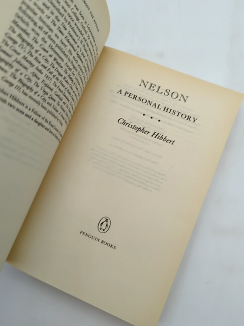 Nelson Personal History by Christopher Hibbert (Paperback, 1995) British Wars by Christopher Hibbert