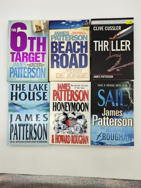 James Patterson Paperback Bundle The 6th Target; Beach Road; Thriller (Limite… by James Patterson