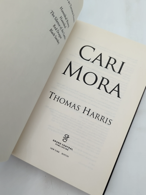 Cari Mora Novel by Thomas Harris (Hardcover, 2019) 1st Edition Signed by Thomas Harris