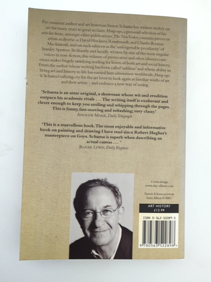 Hang-ups: Essays On Painting (mostly) by Simon Schama, Art Criticism by Simon Schama