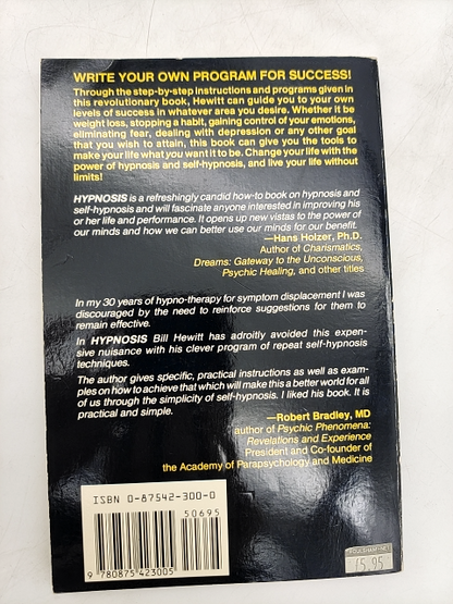 Hypnosis by William W. Hewitt (Paperback, 1989) Power Program Self-Improvement by William W. Hewitt