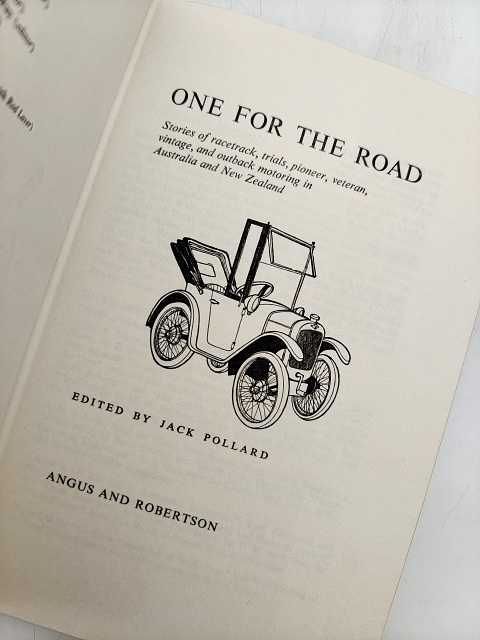One for the Road by Jack Pollard (Hardcover, 1966) 1st Edition by Jack Pollard
