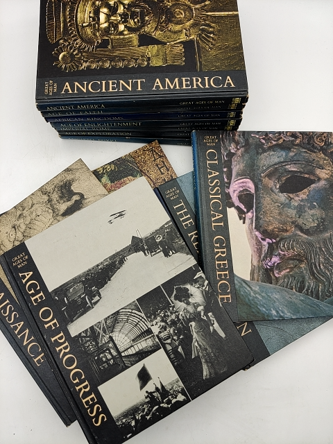 Time Life Books Hardcover Bundle 13x Great Ages Of Man Books: Byzantium; The … by Time Life Books
