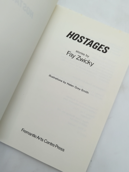 Hostages by Fay Zwicky (Paperback, 1983) 1st Edition by Fay Zwicky