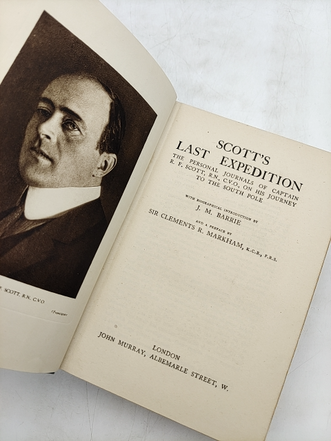 Scott's Last Expedition by J M Barrie (Cloth, 1929) Exploration & Travel by J M Barrie