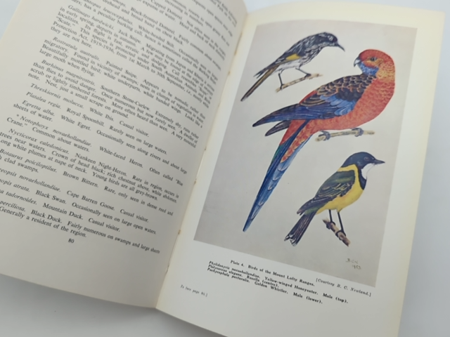 South Australian National Parks and Wild Life Reserves by Bernard Cotton 1964 by Bernard C Cotton