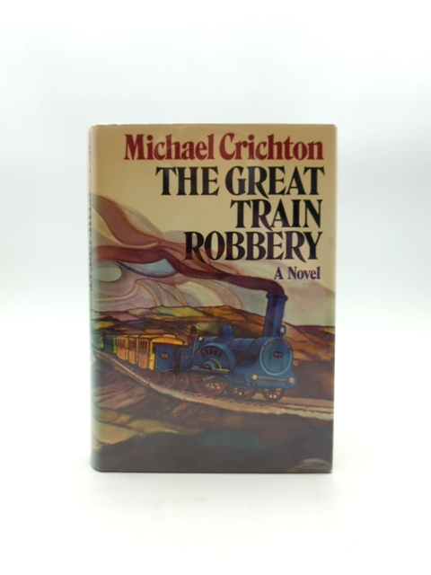 The Great Train Robbery by Michael Crichton Hardcover 1975 US 1st Edition Signed by Michael Crichton