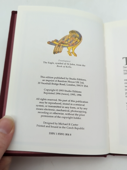 The Book Of Kells (studio Miniatures) by Ben Mackworth- Praed (1993) by Ben Mackworth- Praed (Compiler)