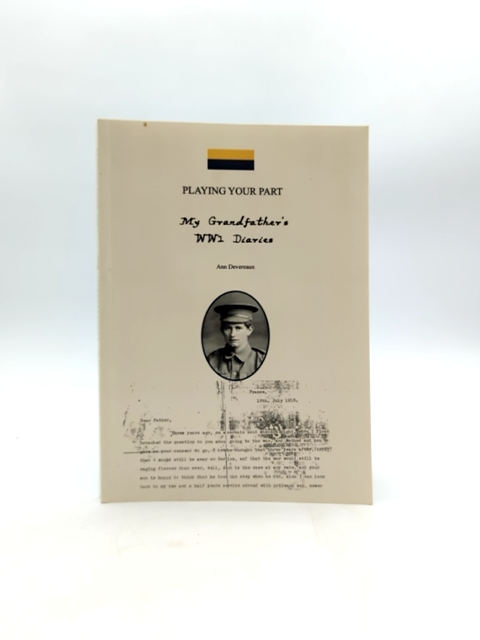 Playing Your Part by Ann Devereaux (Paperback, 1901) Rare Vintage by Ann Devereaux