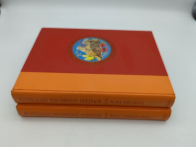 Australia's Wilderness Heritage Collection 2 Volumes, Robert Coupe, Flora Fauna by Robert Coupe