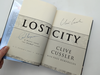 Lost City: From The Numa Files Kurt Austin by Clive Cussler, Adventure Signed by Paul Kemprecos, Clive Cussler