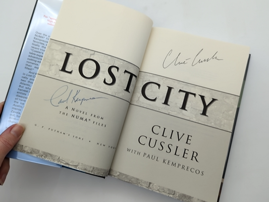 Lost City: From The Numa Files Kurt Austin by Clive Cussler, Adventure Signed by Paul Kemprecos, Clive Cussler