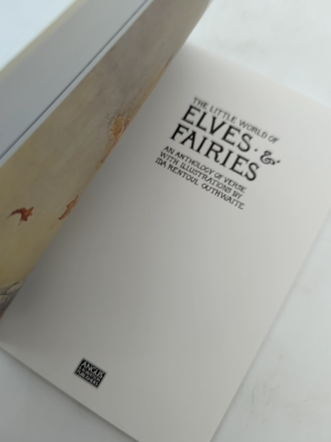 The Little World Of Elves Fairies: An Anthology Of Verse by Various, Anthology