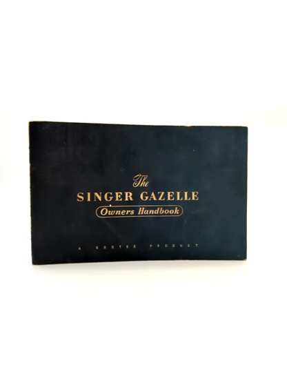 The Singer Gazelle Owner's Handbook by Rootes Australia (Paperback, 1956) by Rootes Australia